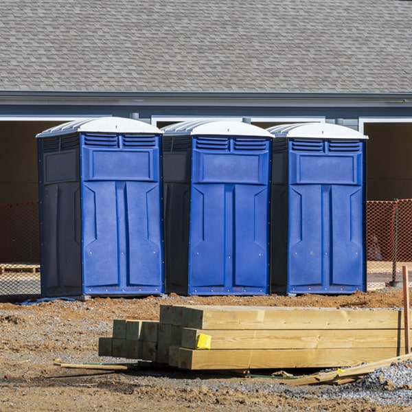 are there any additional fees associated with portable toilet delivery and pickup in Bartlett Ohio